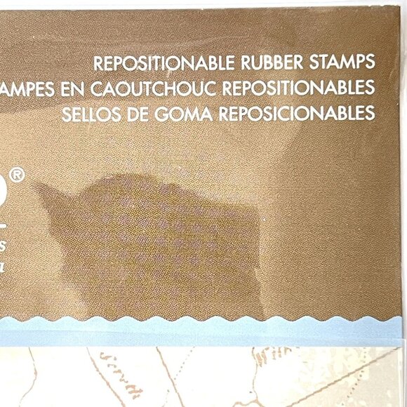 Hero Arts Friend Collage Butterfly Flower Art of the Card Cling Stamp AC022 Gift - Picture 6 of 8